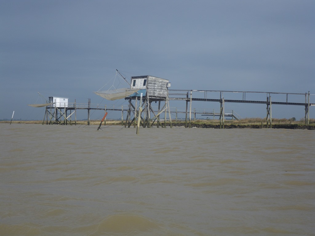 Fishing huts, Gironde estuary